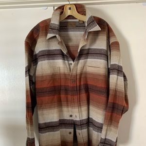 St. John’s bay shirt/jacket. (XL) 100% cotton